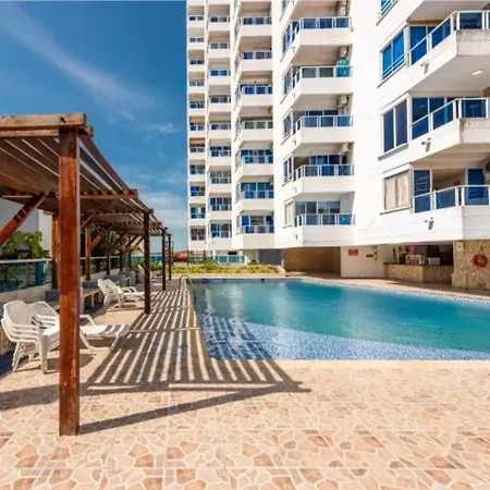 Apto Estudio Piso 12 Frente A La Playa Apartamento *